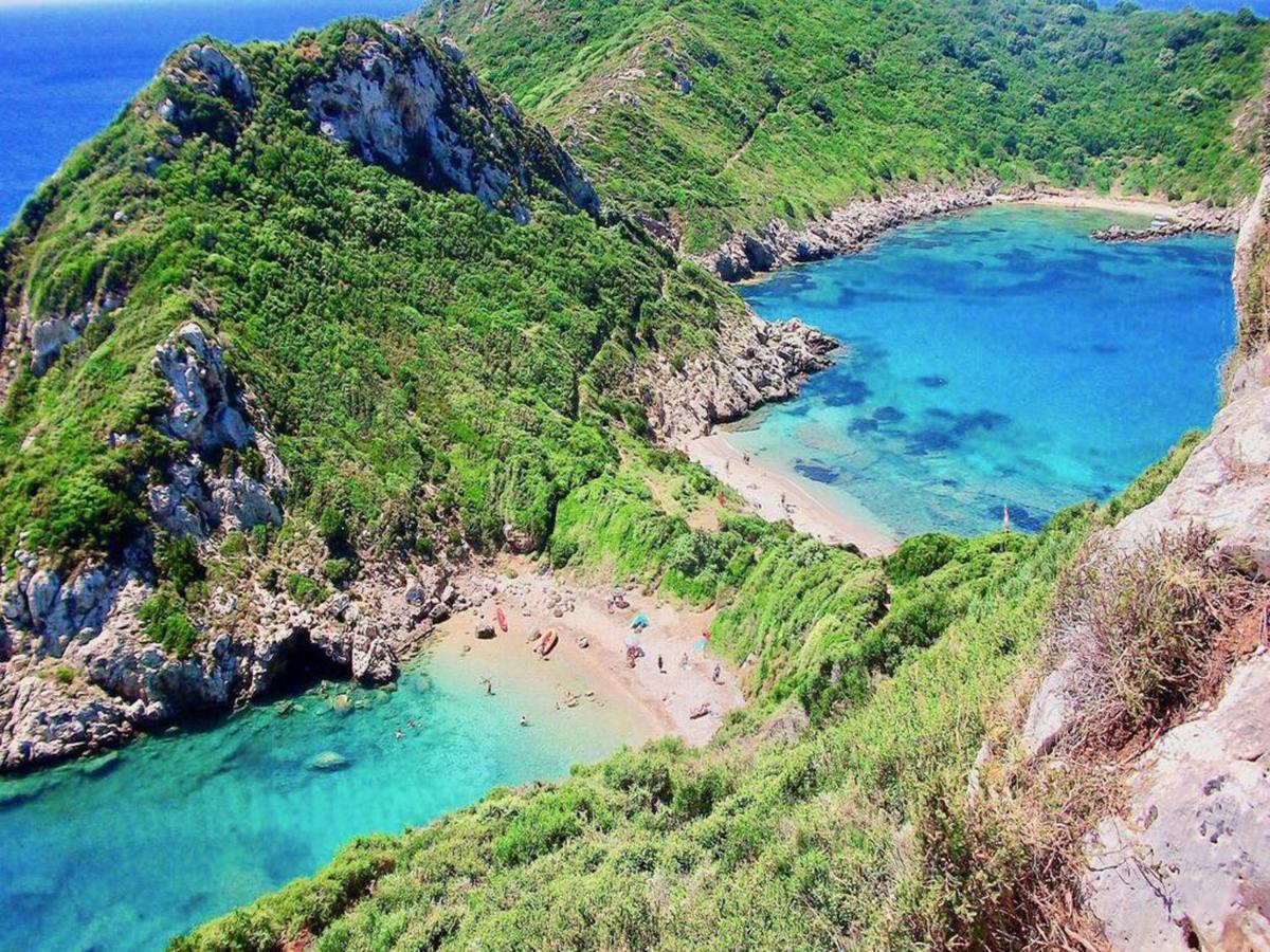 Villas Porto Kamini Afionas Corfu Afión Exterior foto