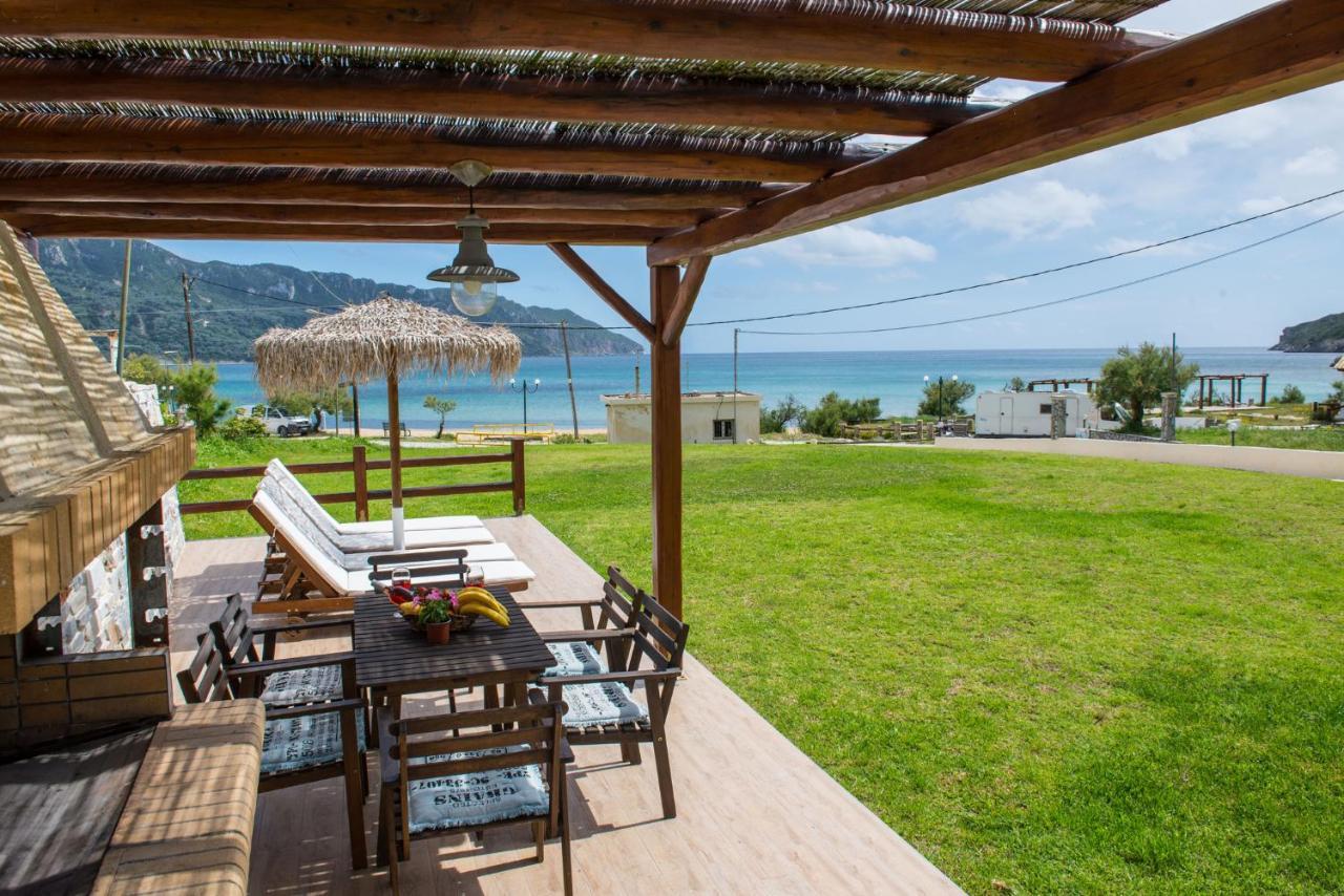 Villas Porto Kamini Afionas Corfu Afión Exterior foto