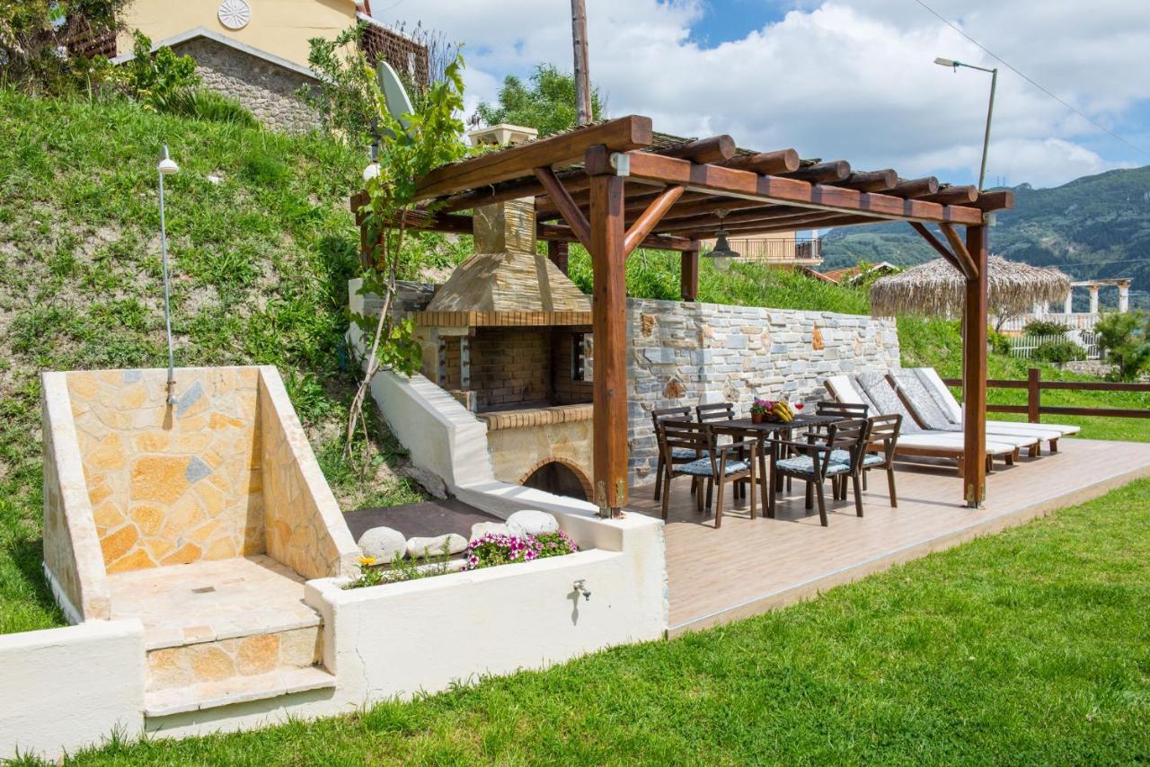 Villas Porto Kamini Afionas Corfu Afión Exterior foto