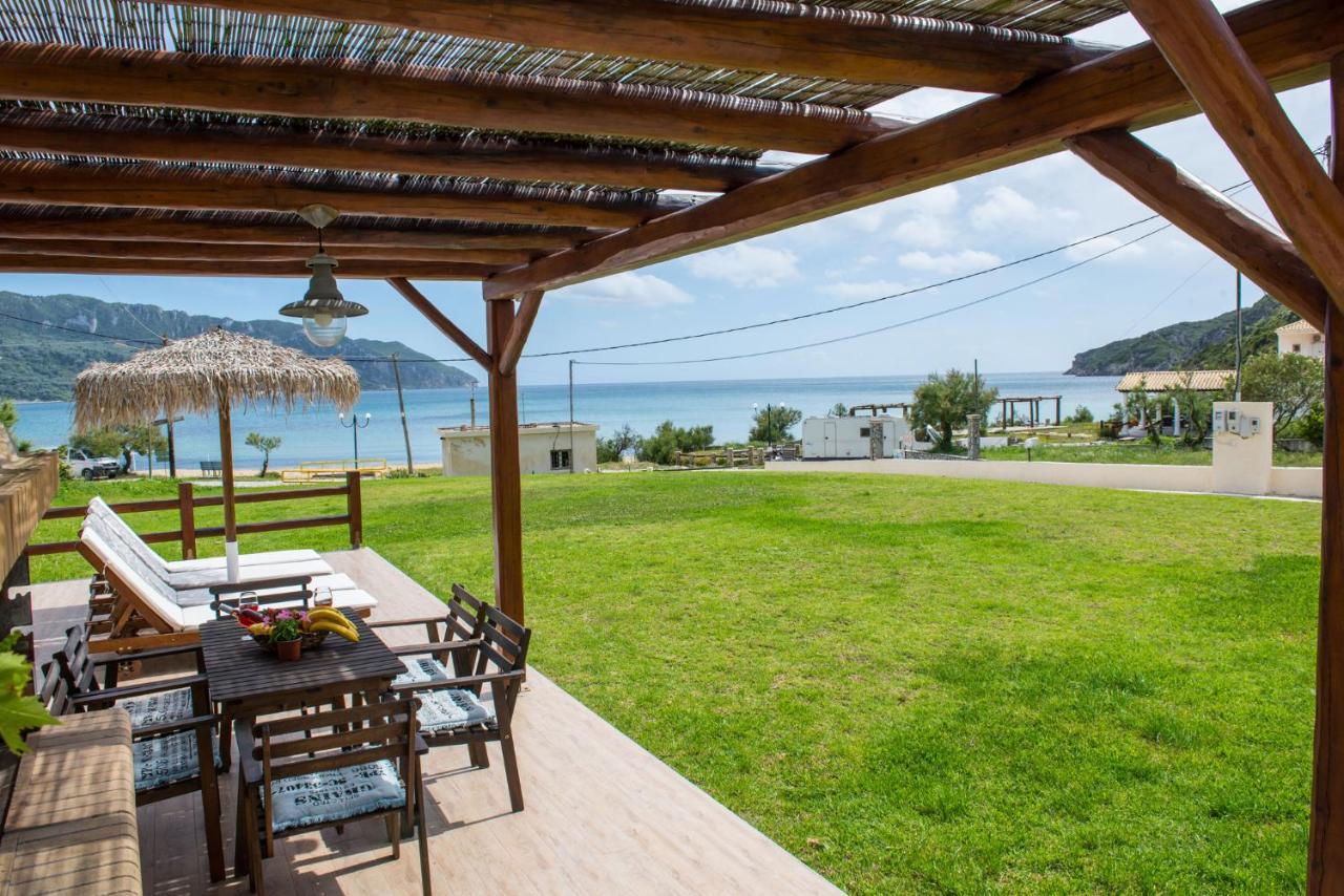 Villas Porto Kamini Afionas Corfu Afión Exterior foto